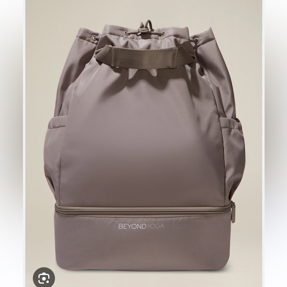 Beyond Yoga Convertible Bag In Birch View 5